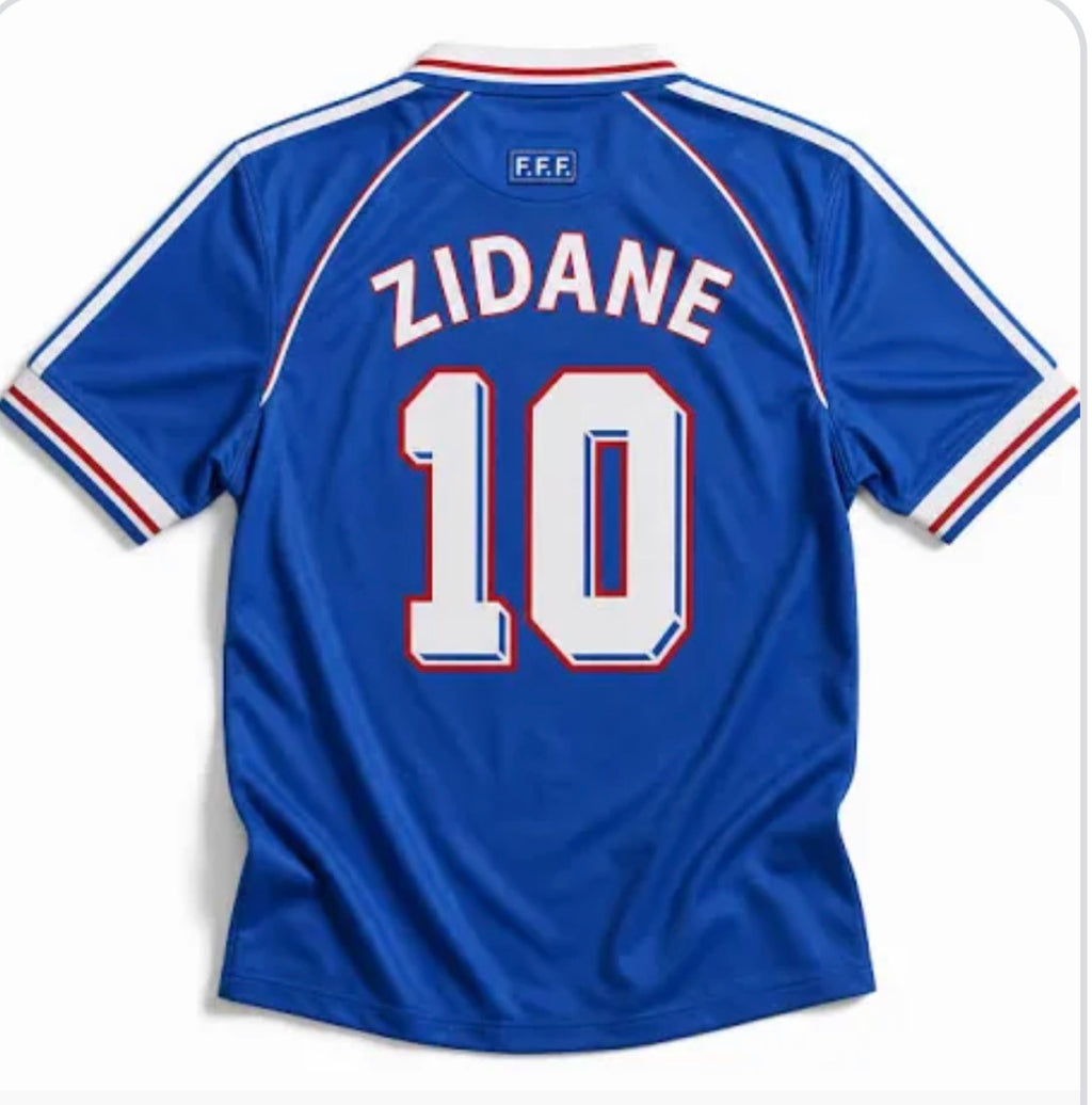 ZIDANE FRANCE 1988 KIT