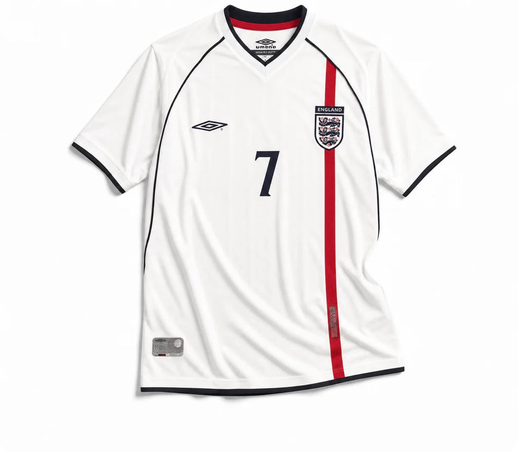 BECKHAM ENGLAND 2002 KIT