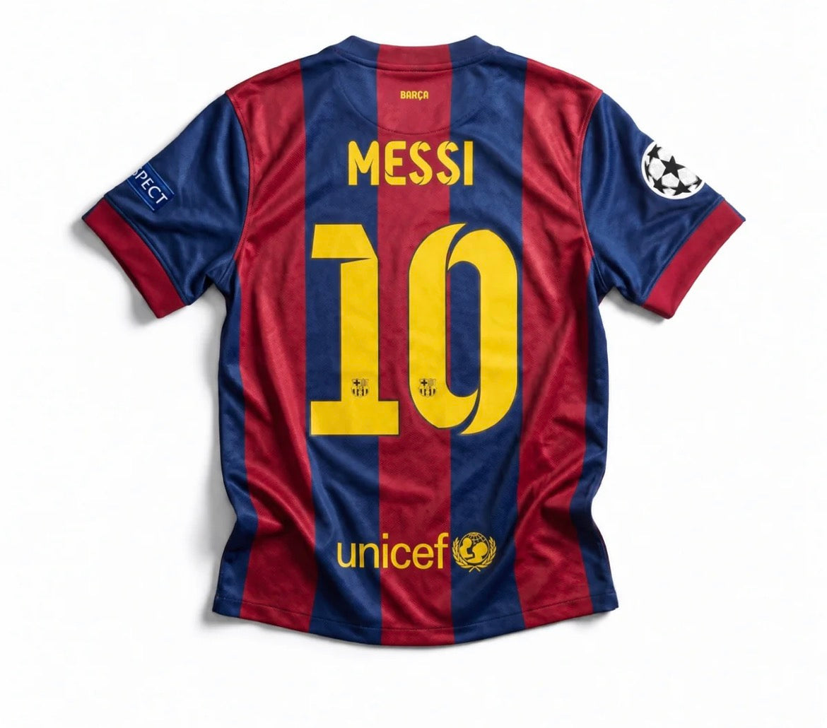MESSI BARCELONA UCL FINAL 2014/15 KIT
