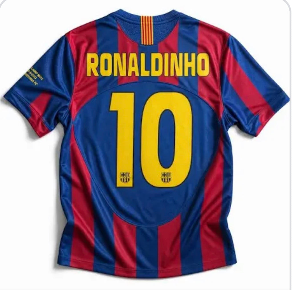 RONALDINHO BARCELONA 2005/06 HOME UCL