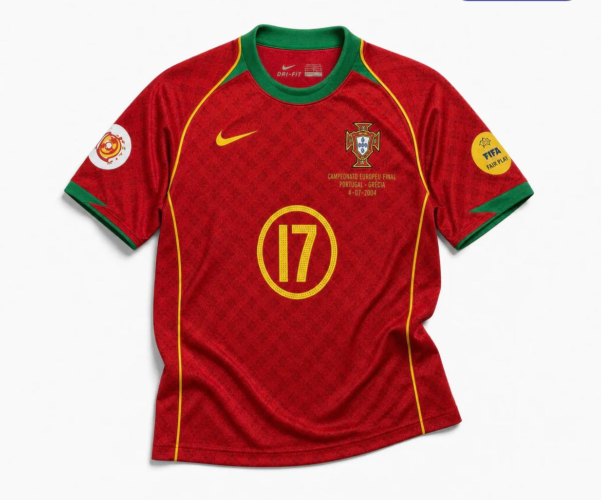 CR7 PORTUGAL 2004 HOME KIT￼