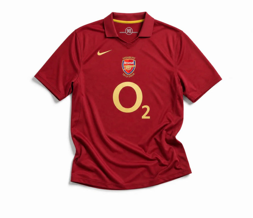 ARSENAL 2005/06 HOME KIT