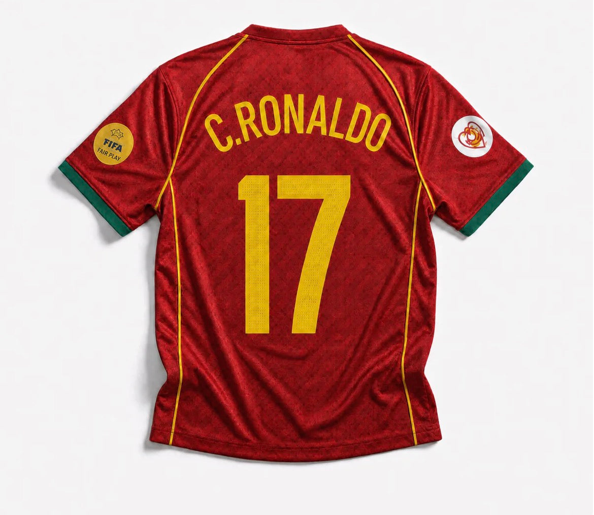 CR7 PORTUGAL 2004 HOME KIT￼